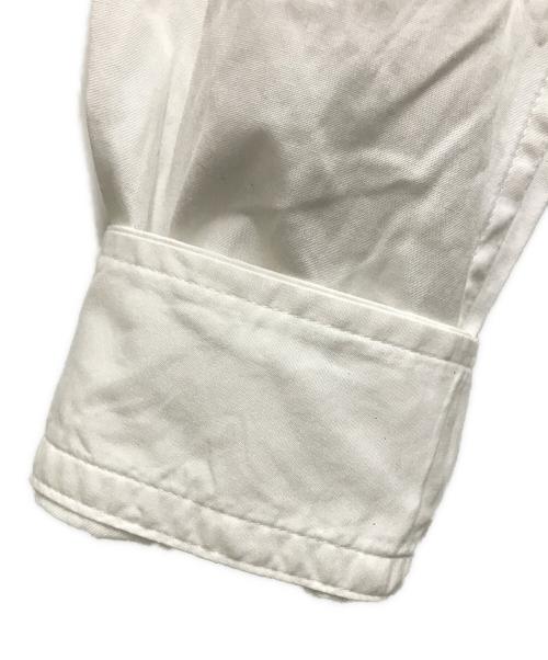 Yohji Yamamoto pour homme（ヨウジヤマモト プールオム）Yohji Yamamoto pour homme (ヨウジヤマモト プールオム) バックオープンレギュラーカラーシャツ ホワイト サイズ:1の古着・服飾アイテム