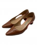 PELLICOペリーコ）の古着「パンプス」｜ブラウン