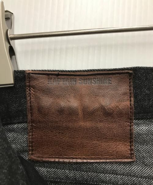 KAPTAIN SUNSHINE（キャプテンサンシャイン）KAPTAIN SUNSHINE (キャプテンサンシャイン) Skate Shoecut Denim Pants ブラック サイズ:30の古着・服飾アイテム