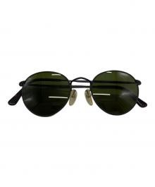 GIORGIO ARMANI（ジョルジョアルマーニ）の古着「ラウンドサングラス」｜ブラック