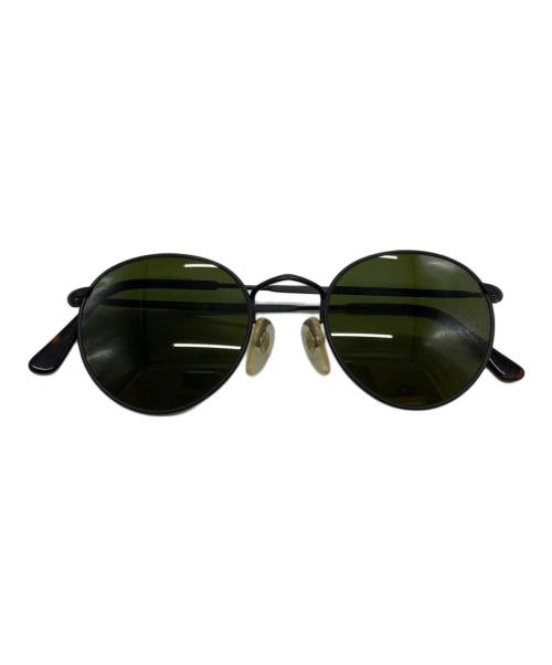 GIORGIO ARMANI（ジョルジョアルマーニ）GIORGIO ARMANI (ジョルジョアルマーニ) ラウンドサングラス ブラックの古着・服飾アイテム