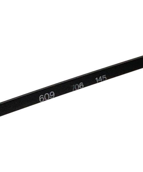 GIORGIO ARMANI（ジョルジョアルマーニ）GIORGIO ARMANI (ジョルジョアルマーニ) ラウンドサングラス ブラックの古着・服飾アイテム