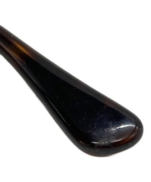 GIORGIO ARMANI（ジョルジョアルマーニ）GIORGIO ARMANI (ジョルジョアルマーニ) ラウンドサングラス ブラックの古着・服飾アイテム