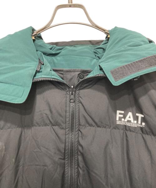 FAT（エフエーティー）FAT (エフエーティー) SIERRADUBリバーシブルダウンジャケット ブラック サイズ:JUMBOの古着・服飾アイテム