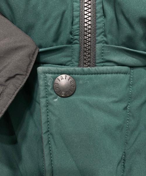 FAT（エフエーティー）FAT (エフエーティー) SIERRADUBリバーシブルダウンジャケット ブラック サイズ:JUMBOの古着・服飾アイテム