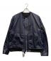 中古・古着 meanswhile (ミーンズワイル) ドレスサテンリバーシブル4ウェイジャケット ブラック サイズ:2：15000円