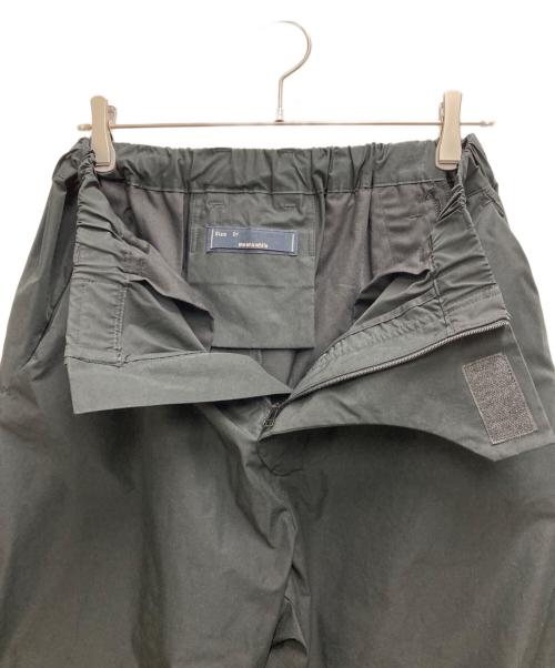 meanswhile（ミーンズワイル）meanswhile (ミーンズワイル) Fatigue Side Zip PT ブラック サイズ:1の古着・服飾アイテム