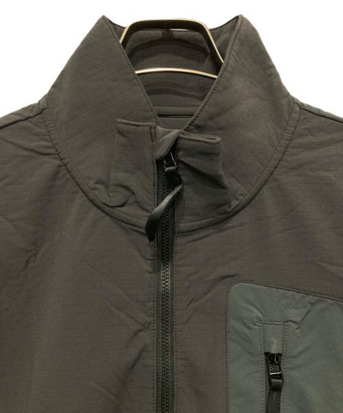 meanswhile（ミーンズワイル）meanswhile (ミーンズワイル) Fleece Half Zip L/S Tee グレー サイズ:3の古着・服飾アイテム