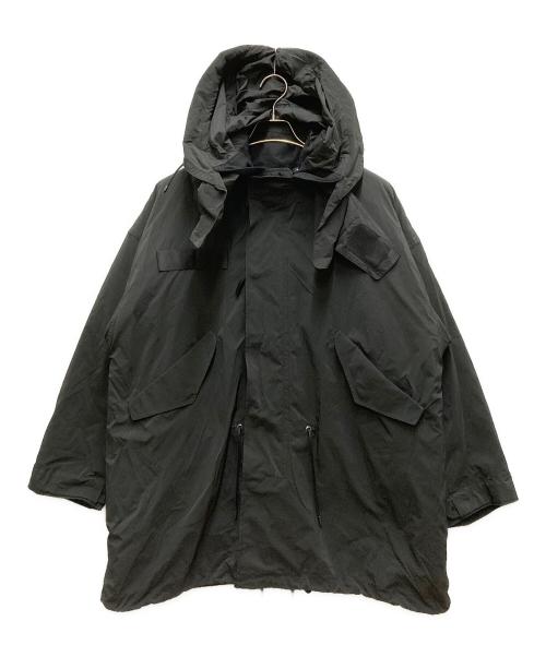 meanswhile（ミーンズワイル）meanswhile (ミーンズワイル) FOLDING FIELD PARKA ブラック サイズ:2の古着・服飾アイテム