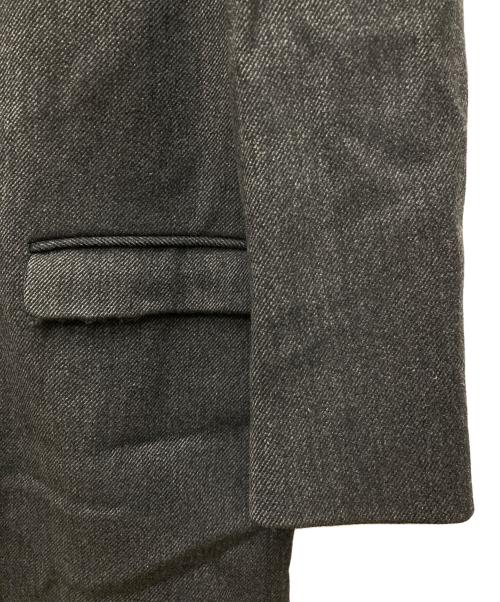 PRADA（プラダ）PRADA (プラダ) ウールチェスターコート ブラック サイズ:46の古着・服飾アイテム