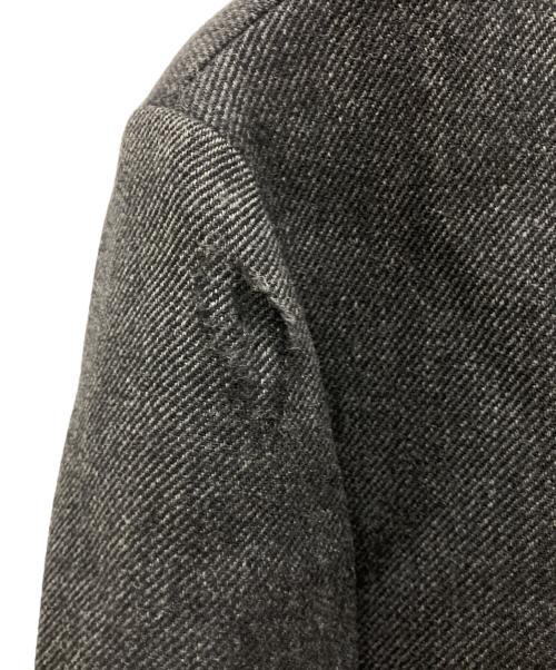 PRADA（プラダ）PRADA (プラダ) ウールチェスターコート ブラック サイズ:46の古着・服飾アイテム