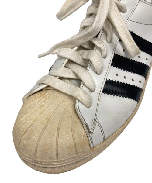 PRADA（プラダ）PRADA (プラダ) adidas (アディダス) コラボスーパースター ホワイト×ブラック サイズ:US 6の古着・服飾アイテム