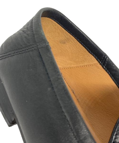 GUCCI（グッチ）GUCCI (グッチ) シェリーラインホースビッドローファー ブラック サイズ:5の古着・服飾アイテム