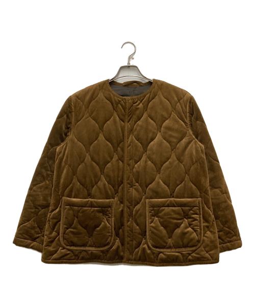 Traditional Weatherwear（トラディショナルウェザーウェア）Traditional Weatherwear (トラディショナルウェザーウェア) キルティングジャケット ブラウン サイズ:34の古着・服飾アイテム