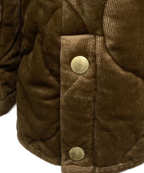 Traditional Weatherwear（トラディショナルウェザーウェア）Traditional Weatherwear (トラディショナルウェザーウェア) キルティングジャケット ブラウン サイズ:34の古着・服飾アイテム