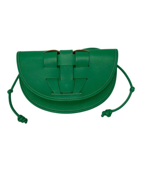 HEREU（ヘリュー）HEREU (ヘリュー) LLUNAショルダーバッグ グリーンの古着・服飾アイテム