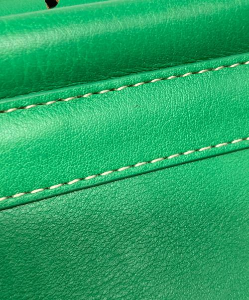 HEREU（ヘリュー）HEREU (ヘリュー) LLUNAショルダーバッグ グリーンの古着・服飾アイテム