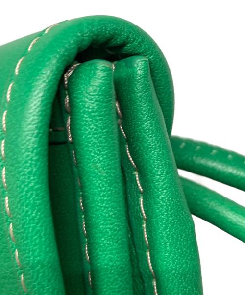 HEREU（ヘリュー）HEREU (ヘリュー) LLUNAショルダーバッグ グリーンの古着・服飾アイテム