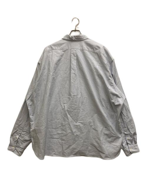 sillage（シアージ）sillage (シアージ) wide shirt blue ブルー サイズ:Fの古着・服飾アイテム