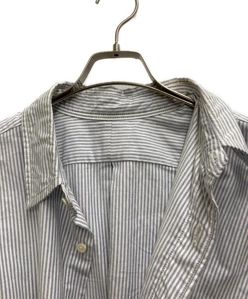 sillage（シアージ）sillage (シアージ) wide shirt blue ブルー サイズ:Fの古着・服飾アイテム