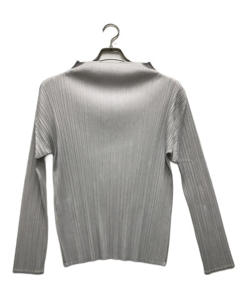 PLEATS PLEASE（プリーツプリーズ）PLEATS PLEASE (プリーツプリーズ) プリーツトップ グレー サイズ:3の古着・服飾アイテム