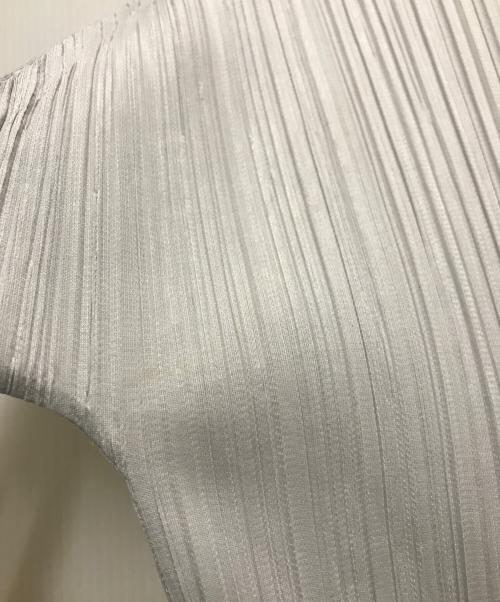 PLEATS PLEASE（プリーツプリーズ）PLEATS PLEASE (プリーツプリーズ) プリーツトップ グレー サイズ:3の古着・服飾アイテム