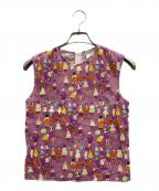 CHANELシャネル）の古着「ノースリーブカットソー」｜パープル