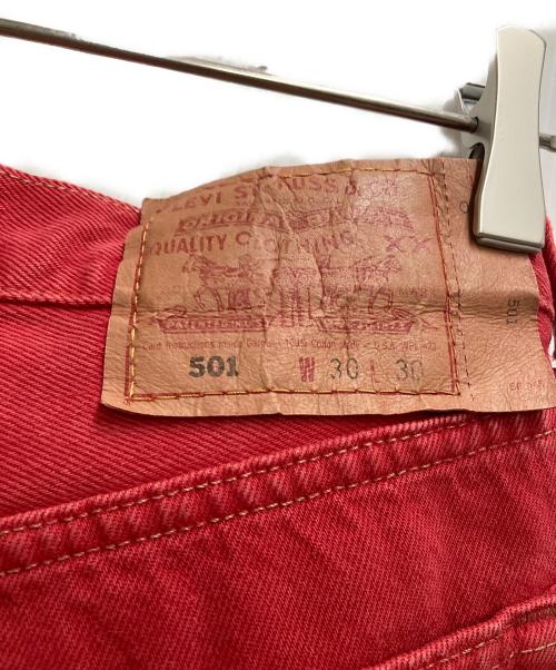 LEVI'S（リーバイス）LEVI'S (リーバイス) 90’sカラーパンツ レッド サイズ:W30×L30の古着・服飾アイテム
