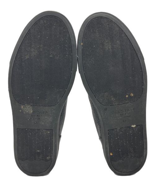 BELSTAFF（ベルスタッフ）BELSTAFF (ベルスタッフ) バックルレザースニーカー ブラック サイズ:41の古着・服飾アイテム