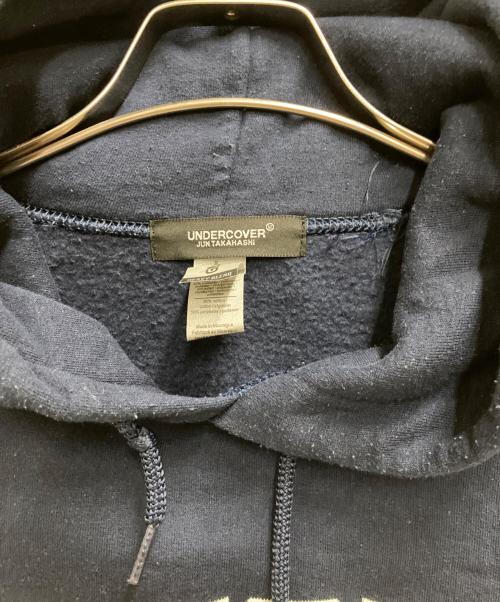 UNDERCOVER（アンダーカバー）UNDERCOVER (アンダーカバー) PSYCHO HOODIE ネイビー サイズ:XLの古着・服飾アイテム