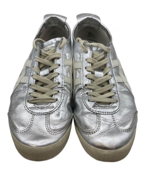 Onitsuka Tiger（オニツカタイガー）Onitsuka Tiger (オニツカタイガー) ローカットスニーカー シルバー サイズ:26.0cmの古着・服飾アイテム