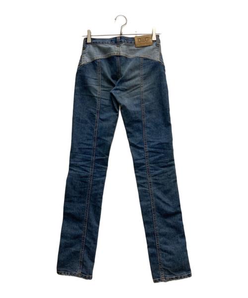 DOLCE & GABBANA（ドルチェ＆ガッバーナ）DOLCE & GABBANA (ドルチェ＆ガッバーナ) デニムパンツ インディゴ サイズ:24/38の古着・服飾アイテム