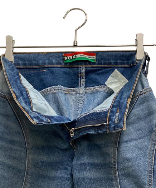 DOLCE & GABBANA（ドルチェ＆ガッバーナ）DOLCE & GABBANA (ドルチェ＆ガッバーナ) デニムパンツ インディゴ サイズ:24/38の古着・服飾アイテム