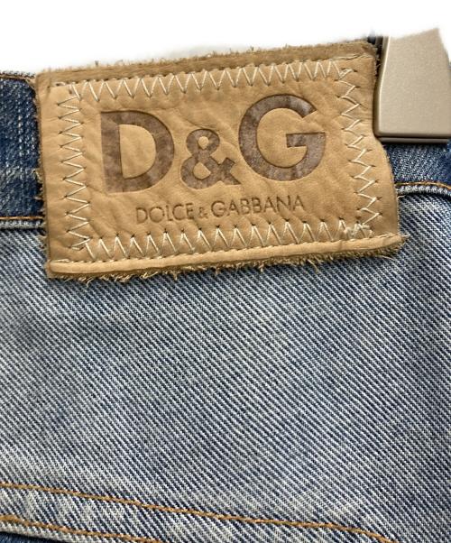 DOLCE & GABBANA（ドルチェ＆ガッバーナ）DOLCE & GABBANA (ドルチェ＆ガッバーナ) デニムパンツ インディゴ サイズ:24/38の古着・服飾アイテム