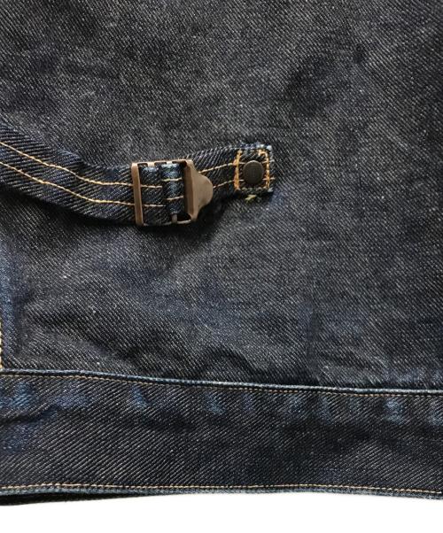 A BATHING APE（ア ベイシング エイプ）A BATHING APE (ア ベイシング エイプ) 90'S サルカモステッチデニムジャケット インディゴ サイズ:Ｍの古着・服飾アイテム