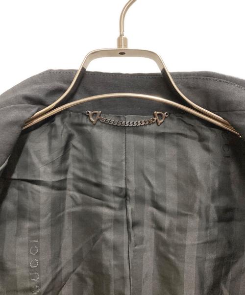 GUCCI（グッチ）GUCCI (グッチ) ジップアップジャケット ブラック サイズ:40の古着・服飾アイテム