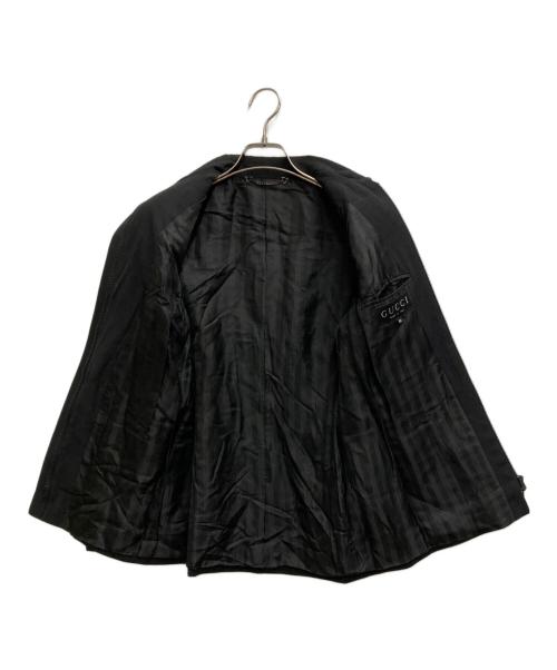 GUCCI（グッチ）GUCCI (グッチ) ジップアップジャケット ブラック サイズ:40の古着・服飾アイテム