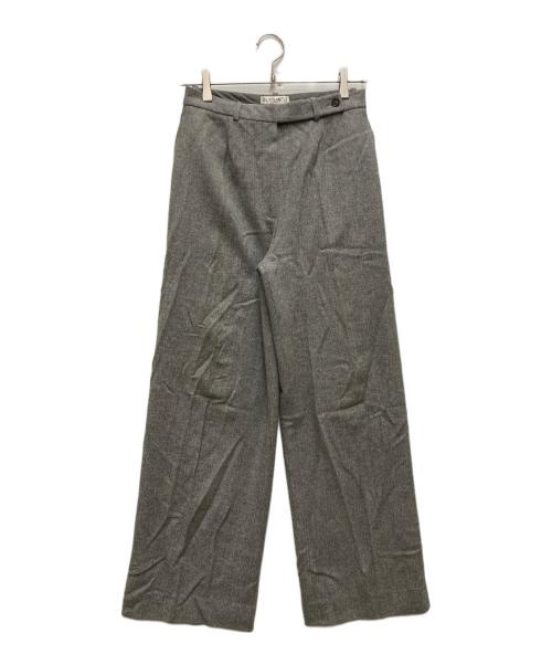 CELINE（セリーヌ）CELINE (セリーヌ) ウールパンツ グレー サイズ:38の古着・服飾アイテム