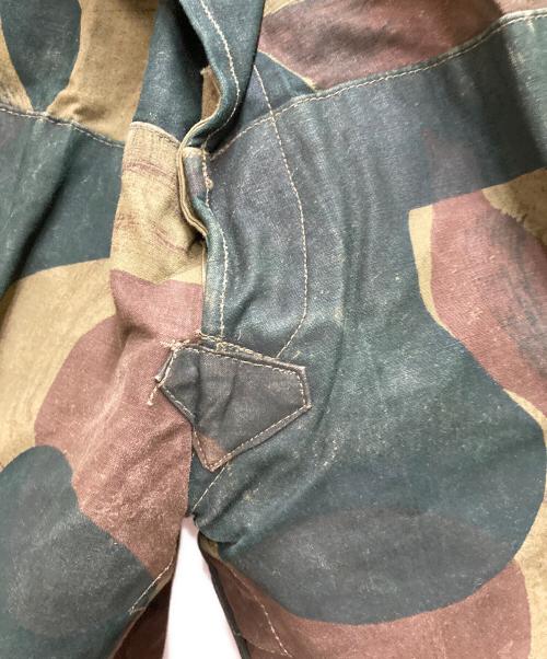 Belgium Army（ベルギーアーミー）Belgium Army (ベルギーアーミー) 50`Sブラッシュストロークカモパンツ オリーブ サイズ:7の古着・服飾アイテム