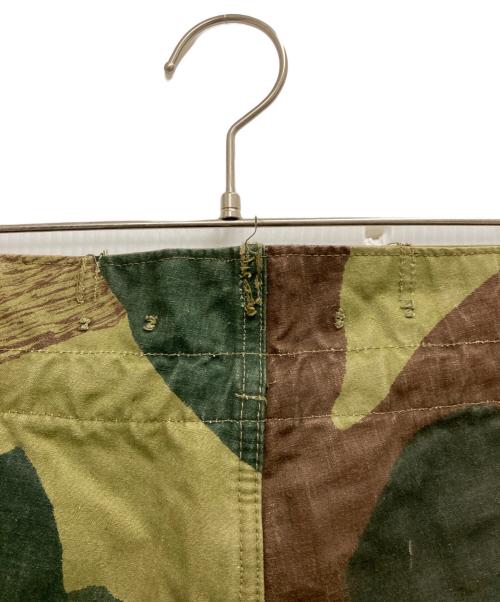 Belgium Army（ベルギーアーミー）belgium army (ベルギーアーミー) 50`Sブラッシュストロークカモパンツ オリーブ サイズ:7の古着・服飾アイテム