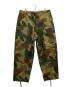 belgium army（ベルギーアーミー）の古着「50`Sブラッシュストロークカモパンツ」｜オリーブ
