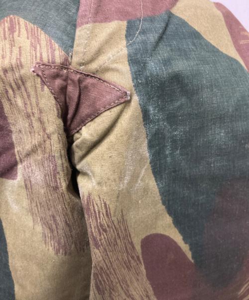 Belgium Army（ベルギーアーミー）Belgium Army (ベルギーアーミー) 50`Sブラッシュストロークカモパンツ オリーブ サイズ:7の古着・服飾アイテム