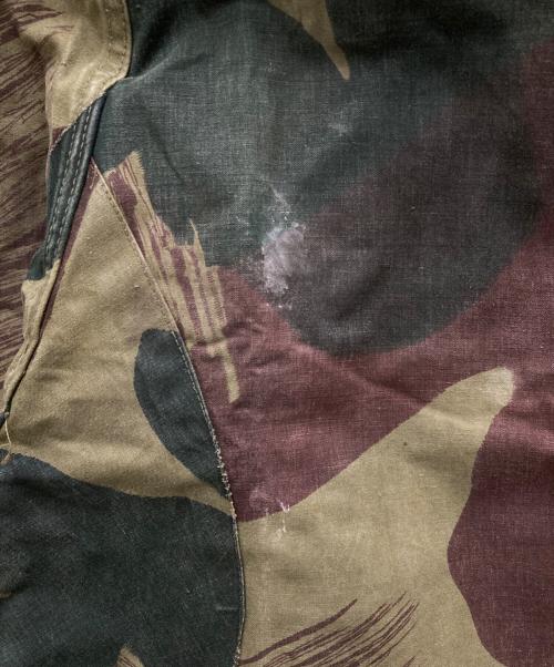 Belgium Army（ベルギーアーミー）belgium army (ベルギーアーミー) 50`Sブラッシュストロークカモパンツ オリーブ サイズ:7の古着・服飾アイテム