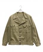 WAREHOUSEウエアハウス）の古着「Ｍ-42 HBT JACKET」｜オリーブ