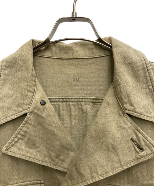 WAREHOUSE（ウエアハウス）WAREHOUSE (ウエアハウス) Ｍ-42 HBT JACKET オリーブ サイズ:40の古着・服飾アイテム