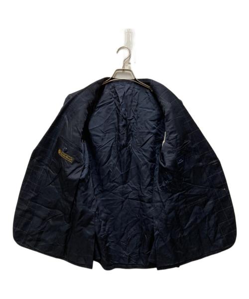 SHIPS（シップス）SHIPS (シップス) カシミヤブレンド2Bチェックスーツ ネイビー サイズ:44の古着・服飾アイテム