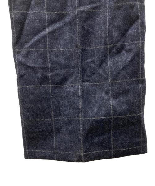 SHIPS（シップス）SHIPS (シップス) カシミヤブレンド2Bチェックスーツ ネイビー サイズ:44の古着・服飾アイテム