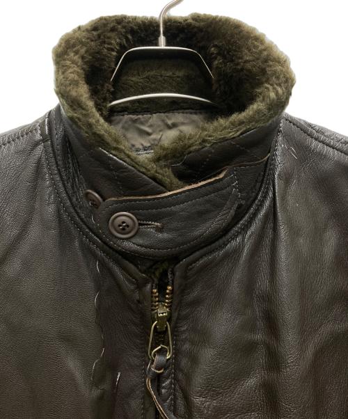 SADDLERY（サドリー）SADDLERY (サドリー) G-1レザージャケット ブラウン サイズ:42Rの古着・服飾アイテム