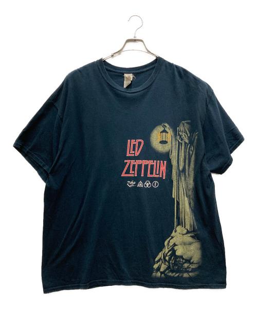 led zeppelin（レッド・ツェッペリン）led zeppelin (レッドツェッペリン) バンドプリントTEE ブラック サイズ:2XLの古着・服飾アイテム
