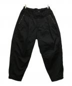 Denhamデンハム）の古着「NKM BALLOON PANTS」｜ブラック